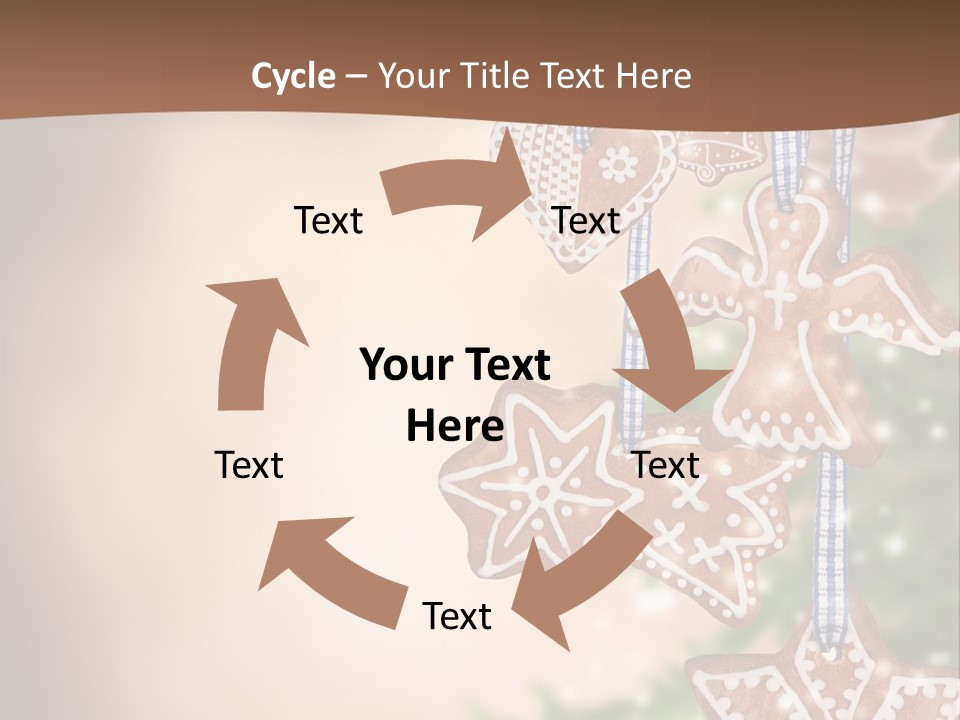 Christmas Xmas Cookies PowerPoint Template
