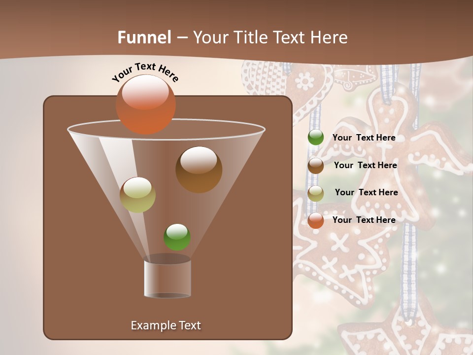 Christmas Xmas Cookies PowerPoint Template