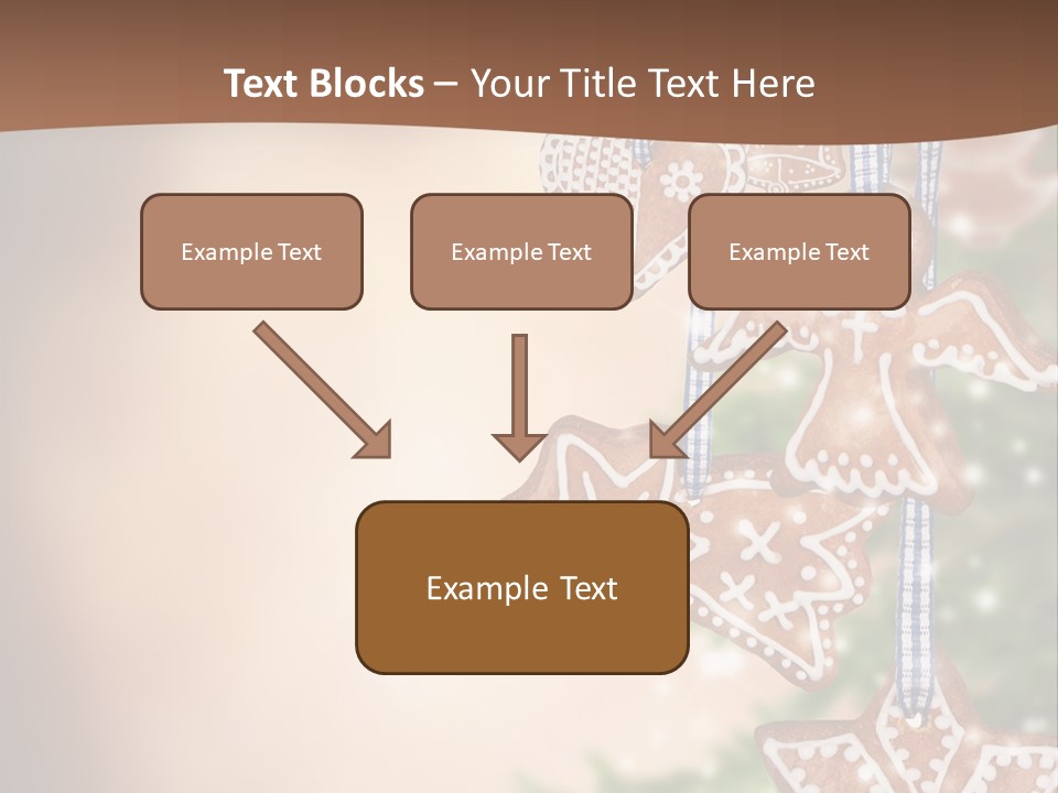 Christmas Xmas Cookies PowerPoint Template