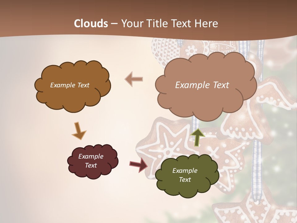 Christmas Xmas Cookies PowerPoint Template