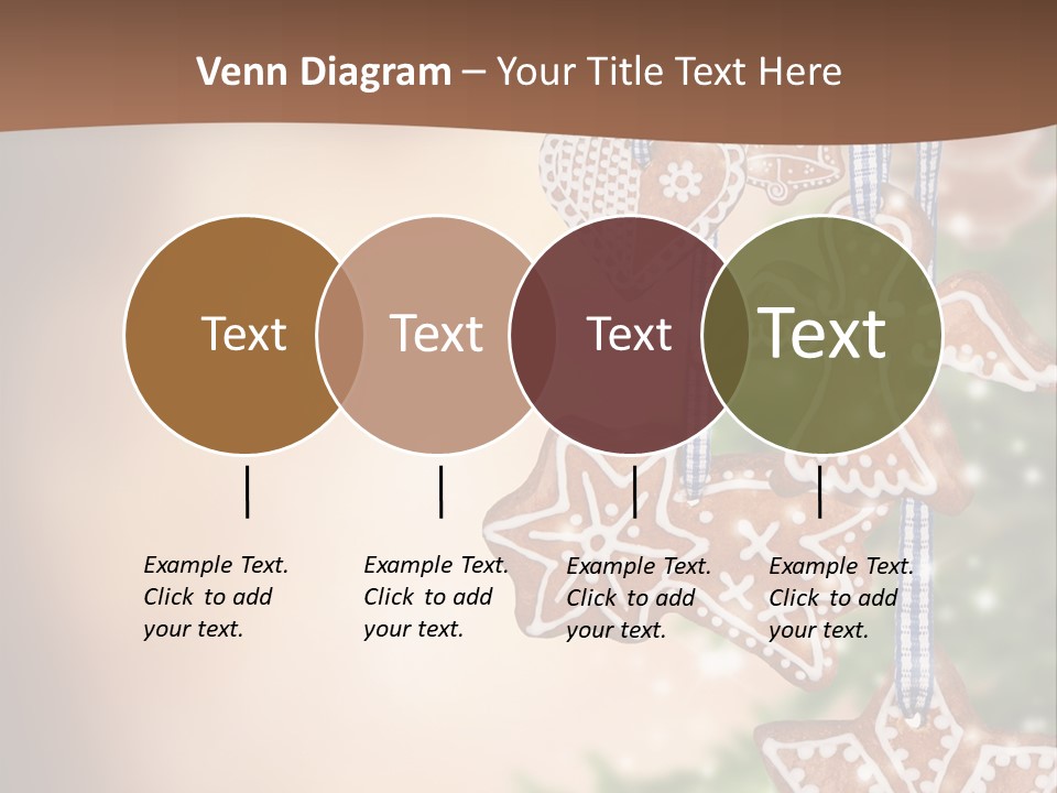 Christmas Xmas Cookies PowerPoint Template