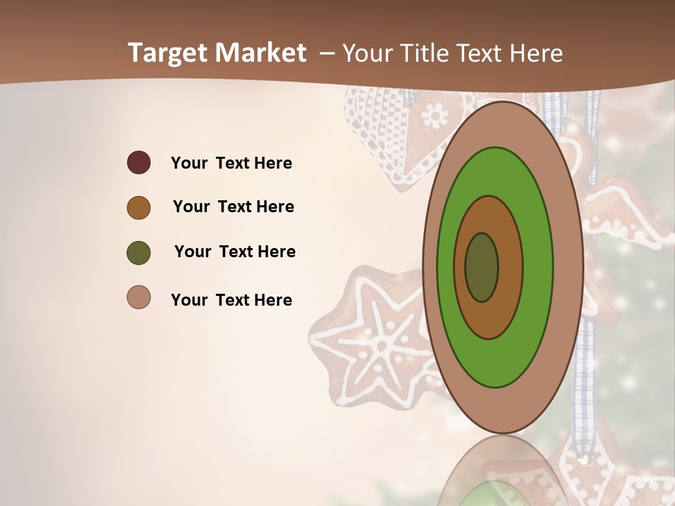 Christmas Xmas Cookies PowerPoint Template