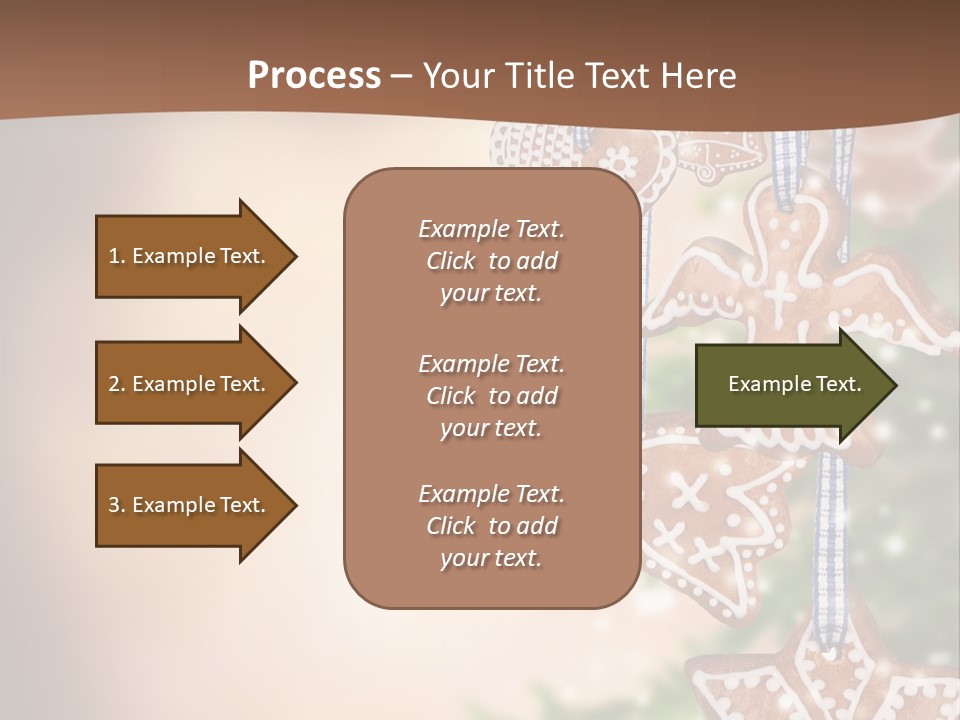 Christmas Xmas Cookies PowerPoint Template