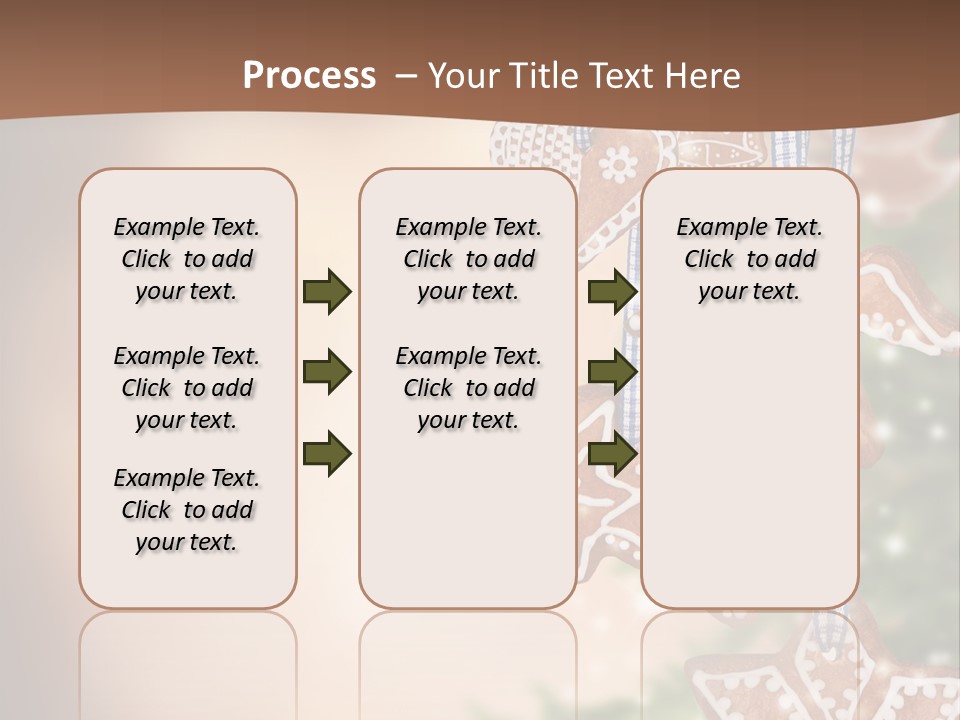 Christmas Xmas Cookies PowerPoint Template