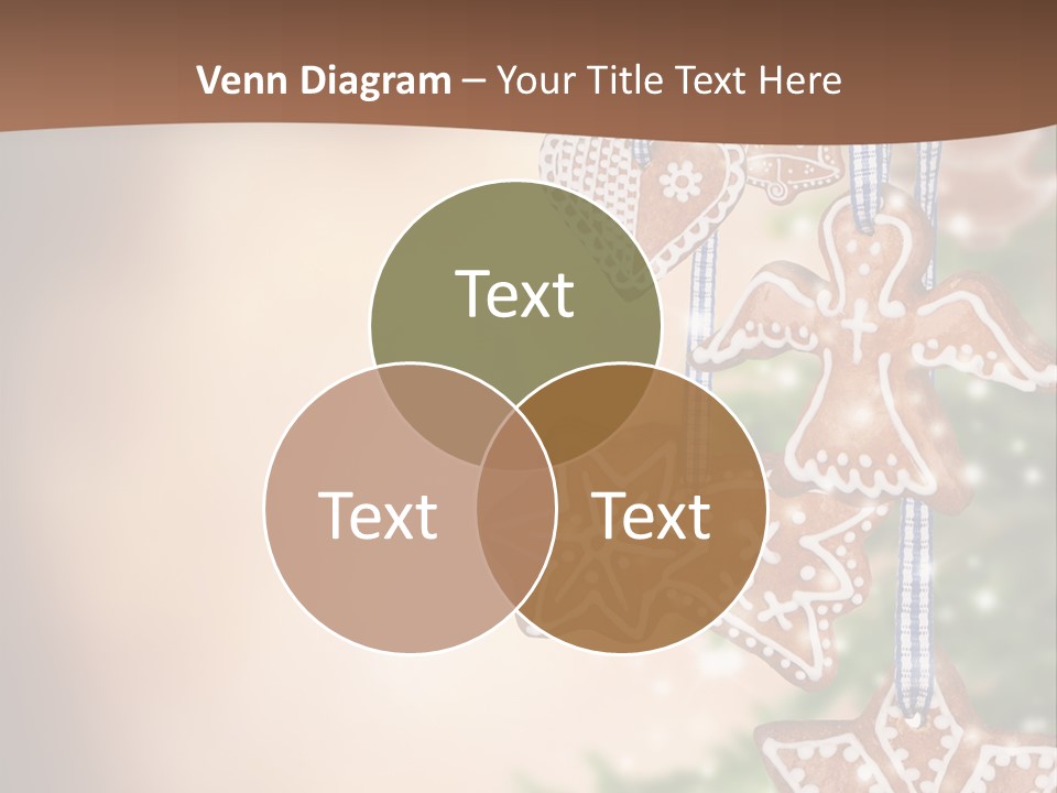 Christmas Xmas Cookies PowerPoint Template