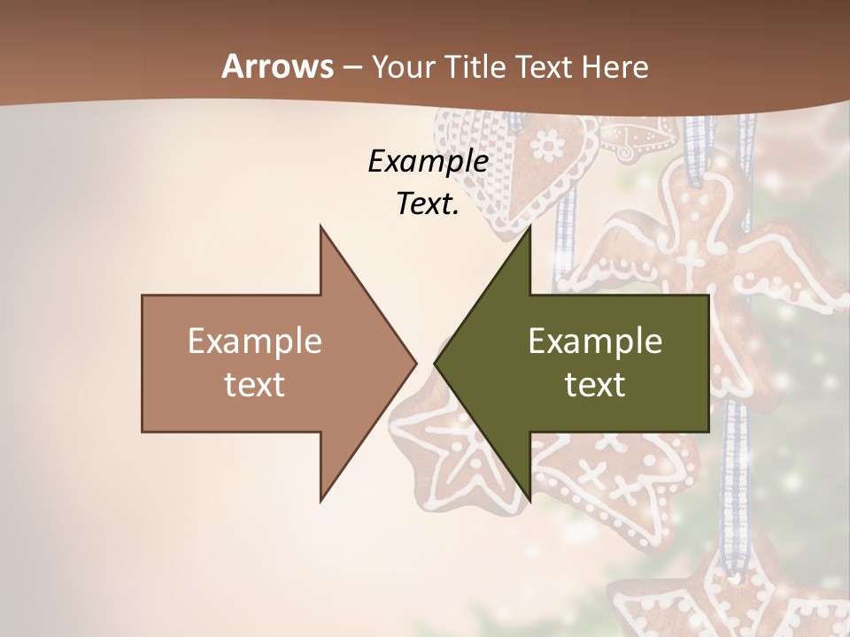 Christmas Xmas Cookies PowerPoint Template