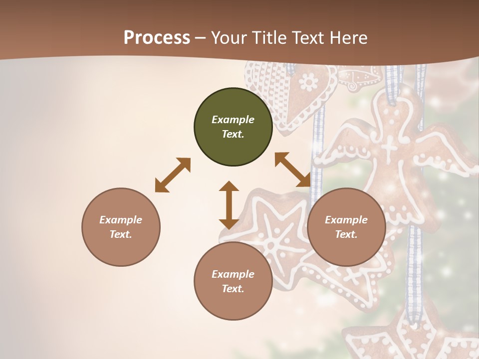 Christmas Xmas Cookies PowerPoint Template