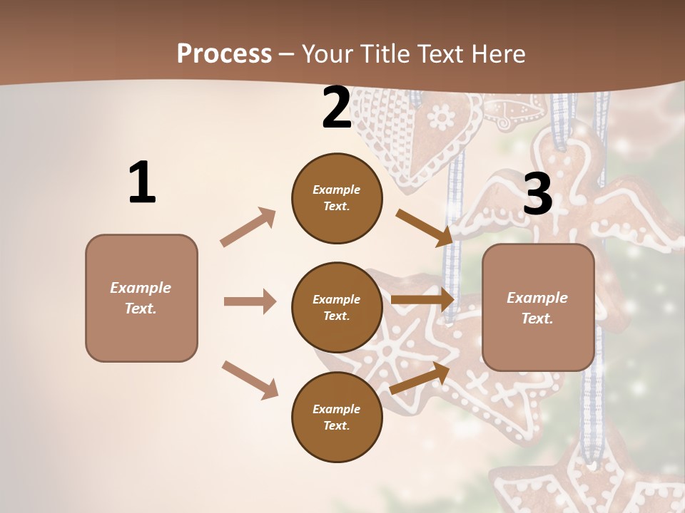 Christmas Xmas Cookies PowerPoint Template