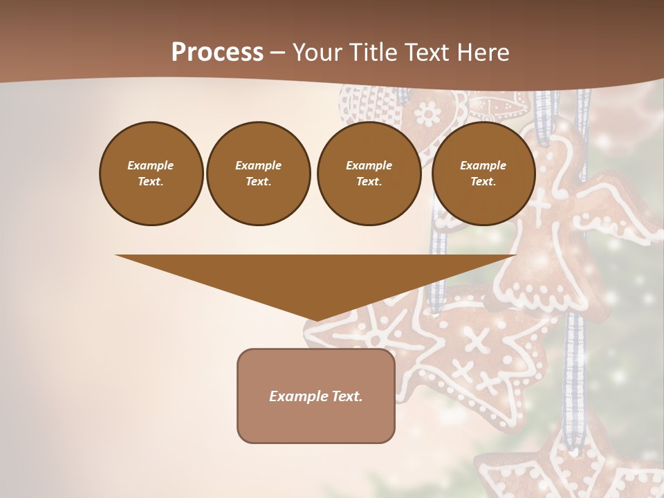Christmas Xmas Cookies PowerPoint Template