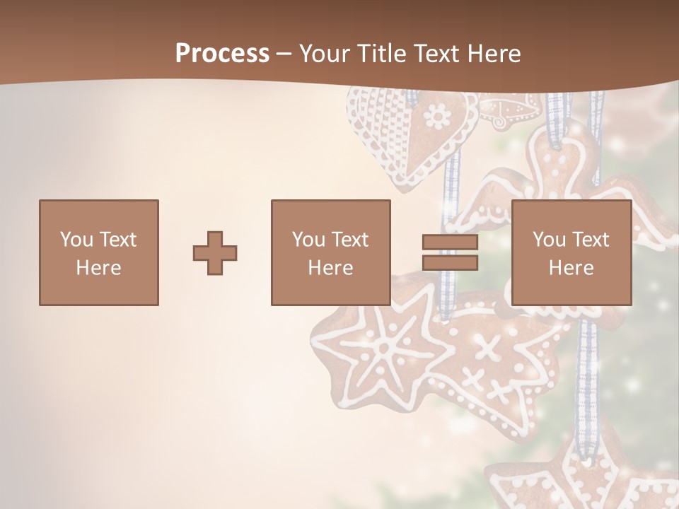 Christmas Xmas Cookies PowerPoint Template