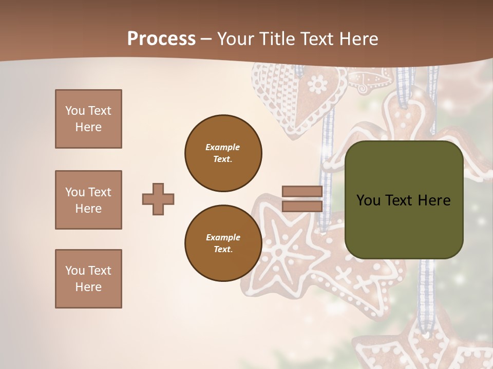 Christmas Xmas Cookies PowerPoint Template