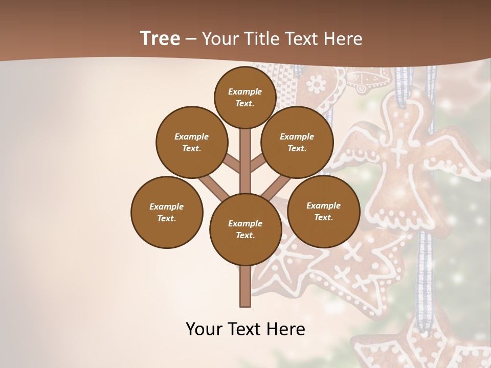 Christmas Xmas Cookies PowerPoint Template