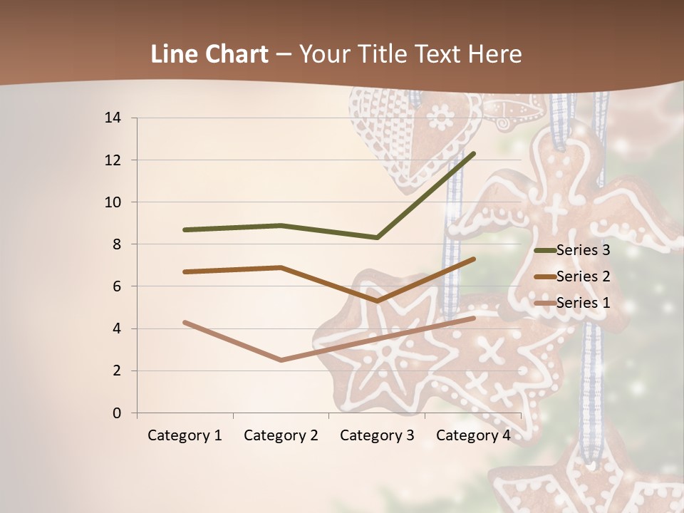 Christmas Xmas Cookies PowerPoint Template