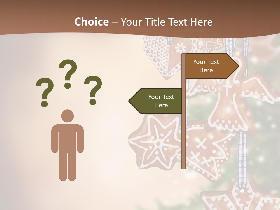 Christmas Xmas Cookies PowerPoint Template