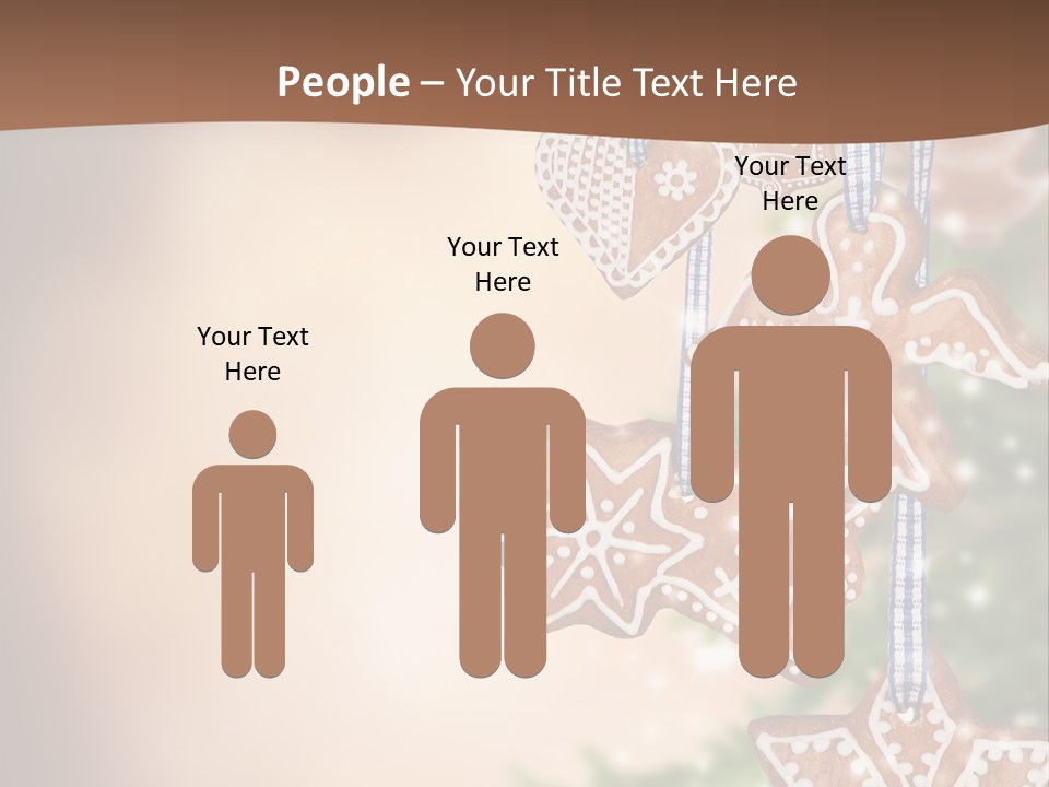 Christmas Xmas Cookies PowerPoint Template