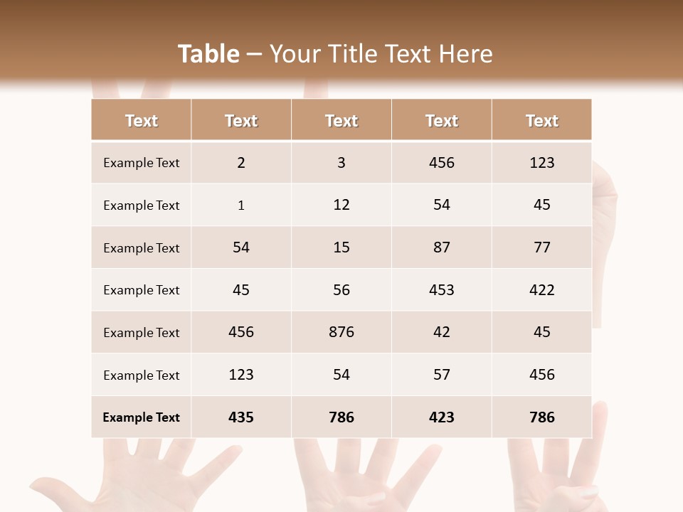 Count Index People PowerPoint Template
