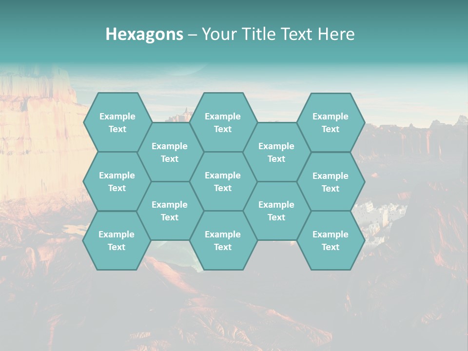 Reflection View Tower PowerPoint Template