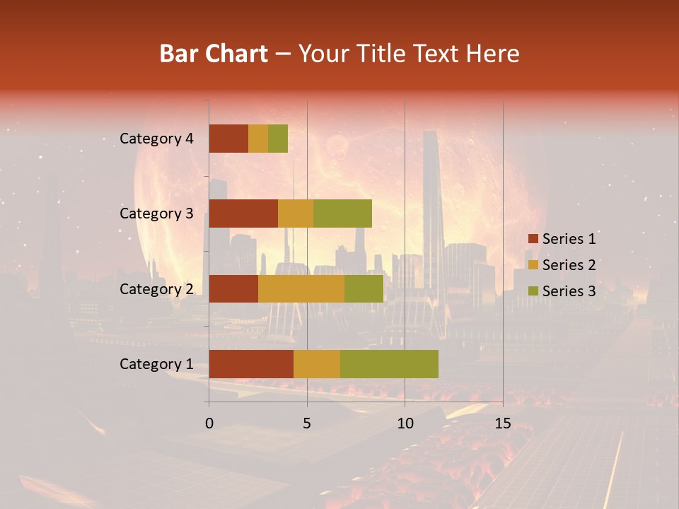 Gold Golden Desert PowerPoint Template