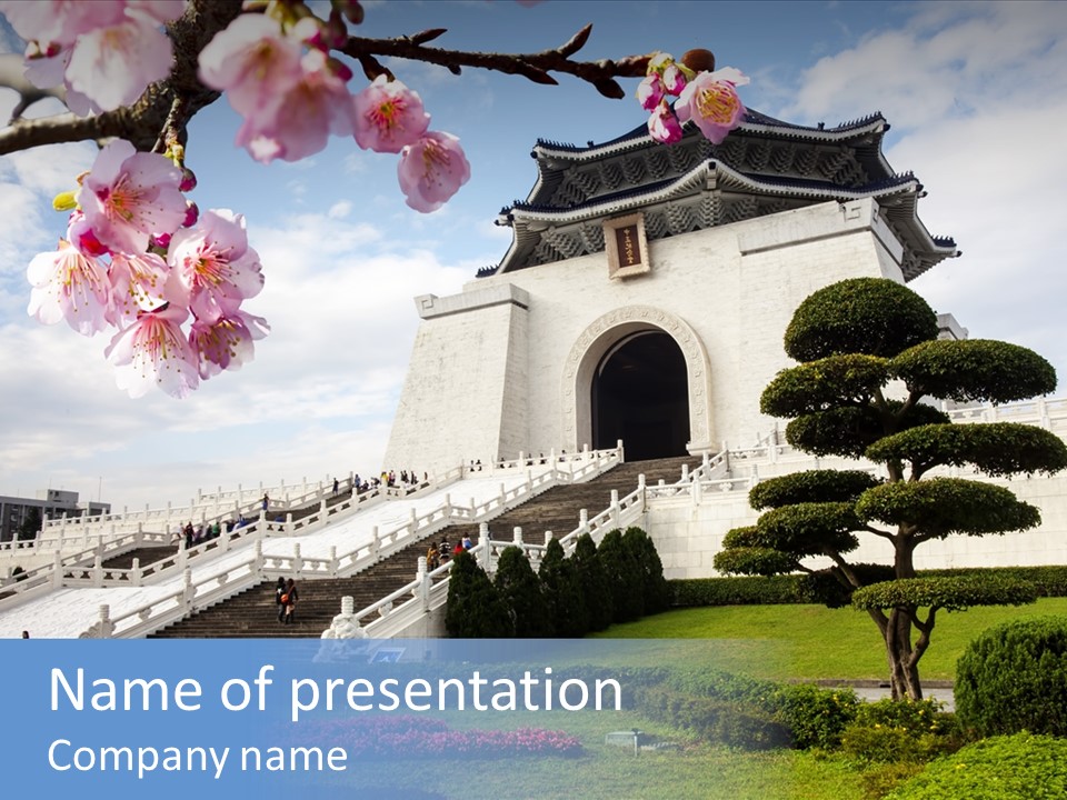 Kai Sky Sightseeing PowerPoint Template