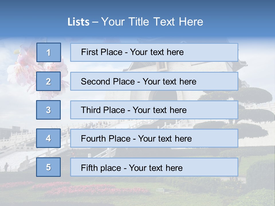 Kai Sky Sightseeing PowerPoint Template