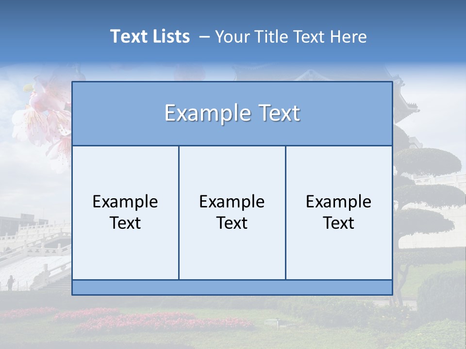 Kai Sky Sightseeing PowerPoint Template