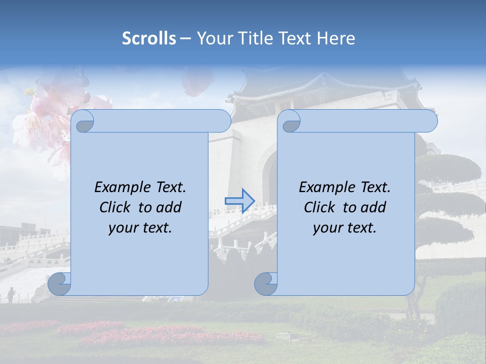 Kai Sky Sightseeing PowerPoint Template