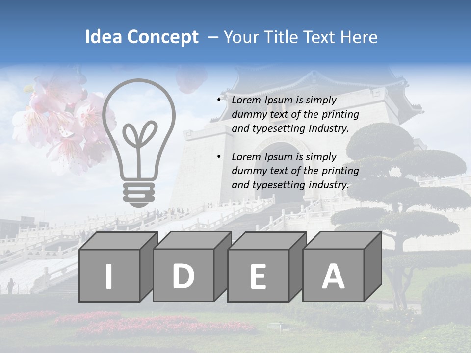 Kai Sky Sightseeing PowerPoint Template