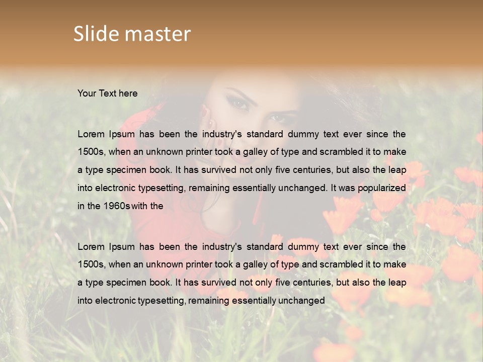 Day Natural Sunny PowerPoint Template