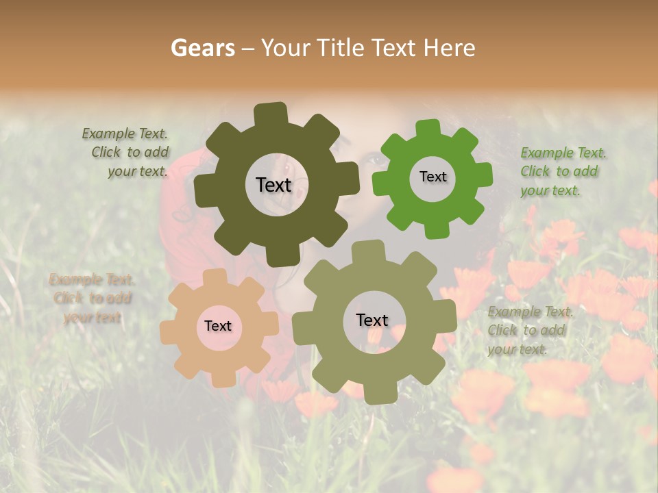 Day Natural Sunny PowerPoint Template