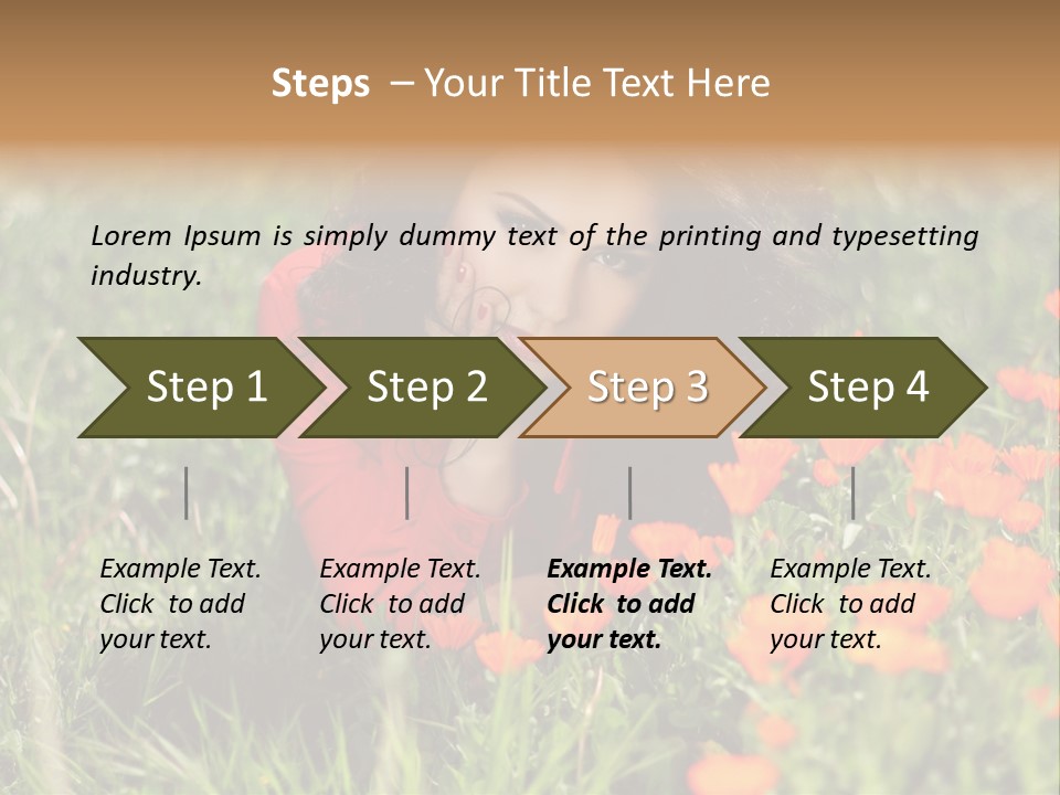 Day Natural Sunny PowerPoint Template