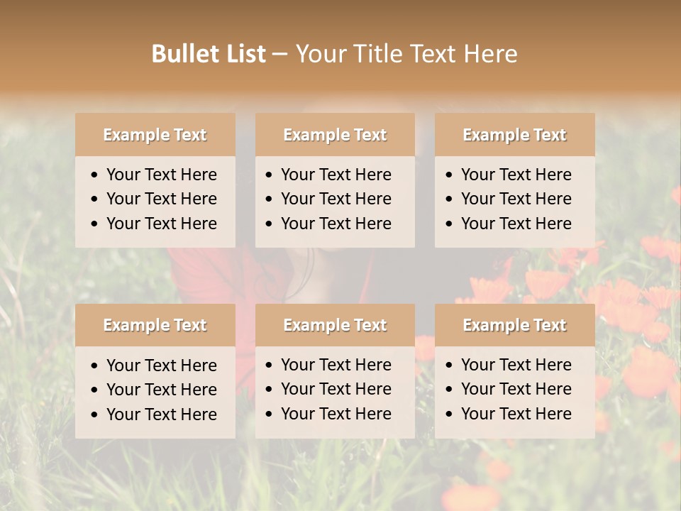 Day Natural Sunny PowerPoint Template