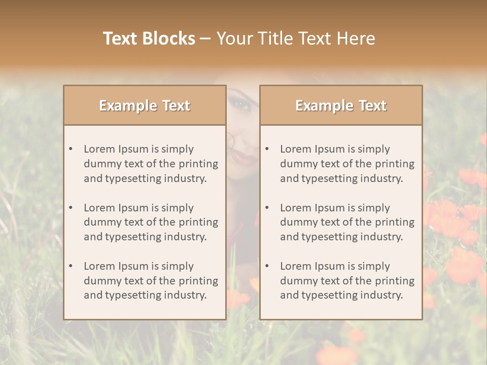 Day Natural Sunny PowerPoint Template