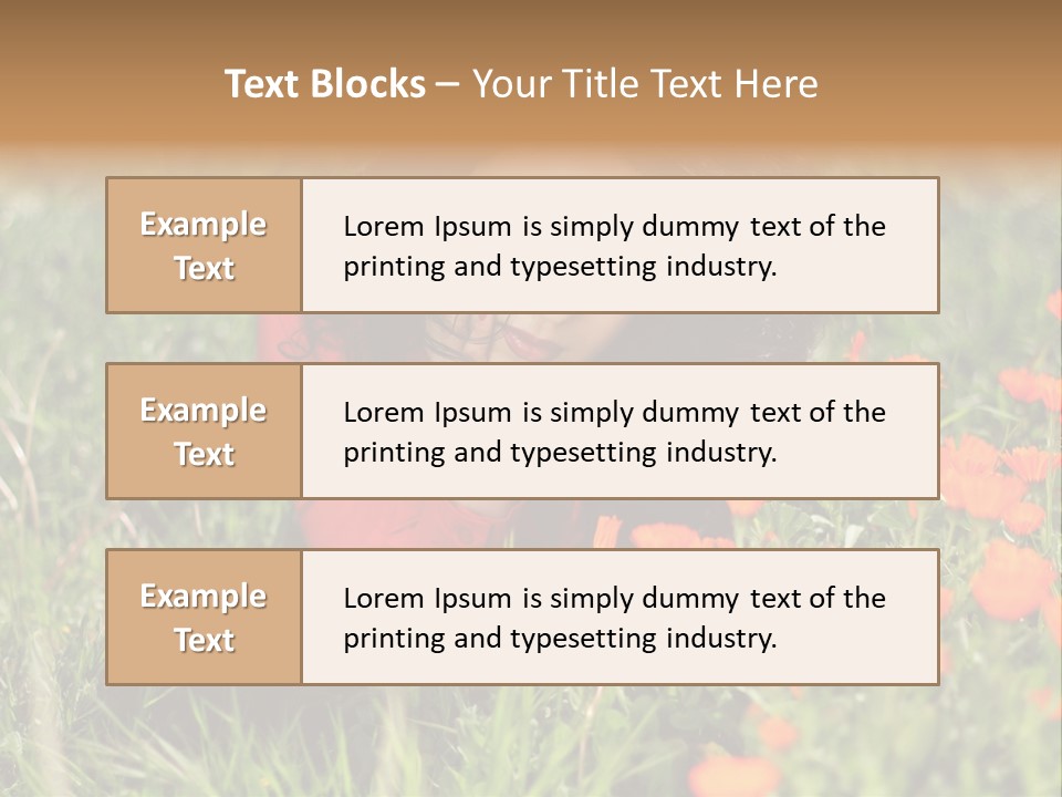 Day Natural Sunny PowerPoint Template