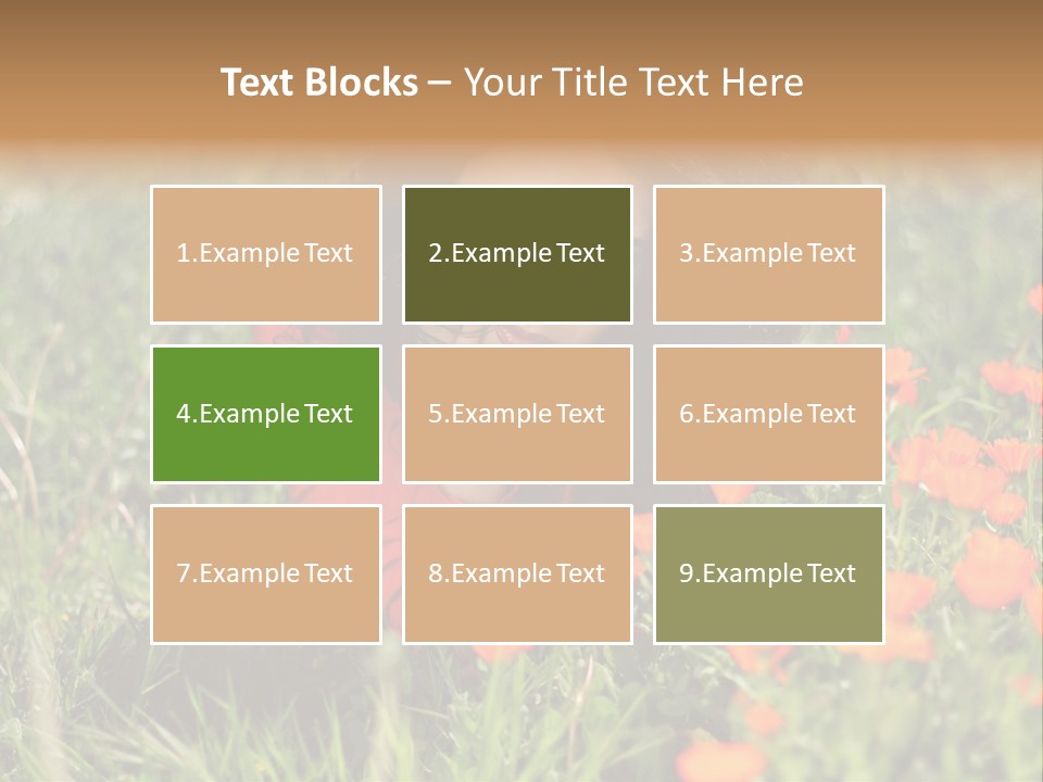 Day Natural Sunny PowerPoint Template
