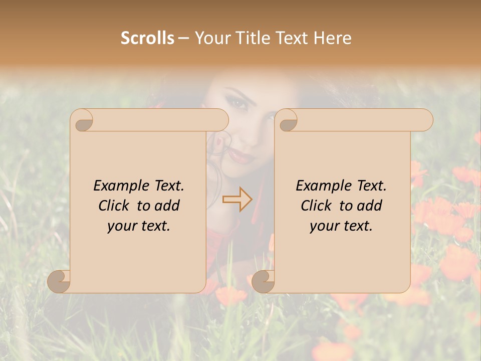 Day Natural Sunny PowerPoint Template