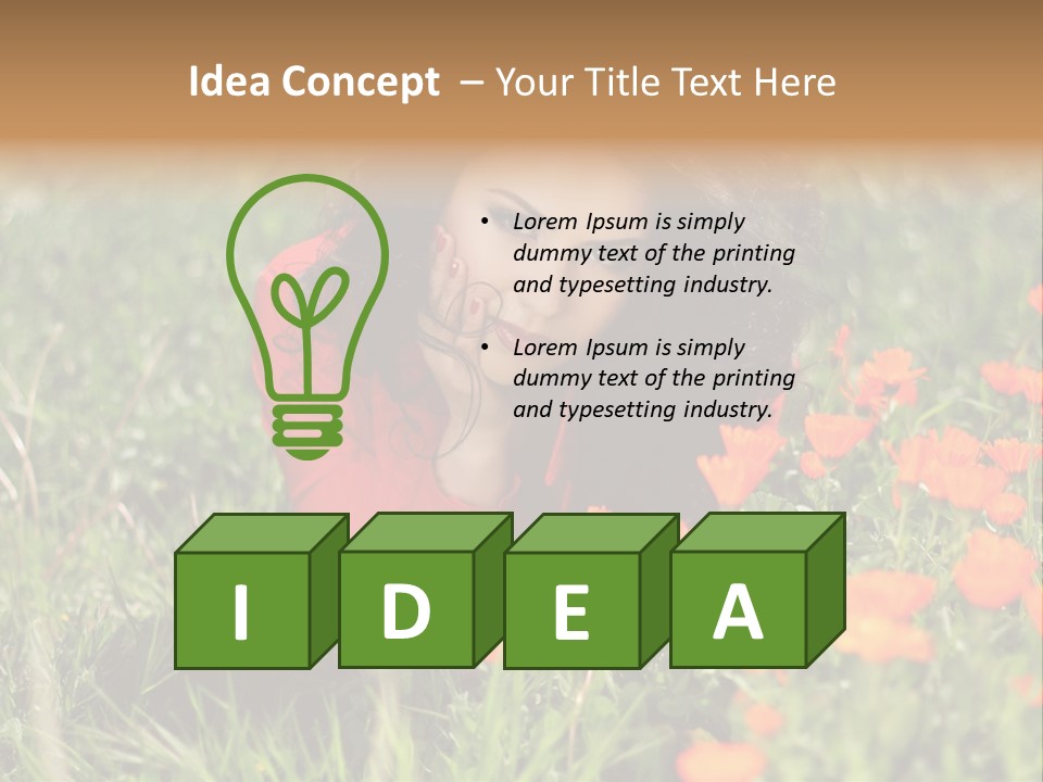 Day Natural Sunny PowerPoint Template