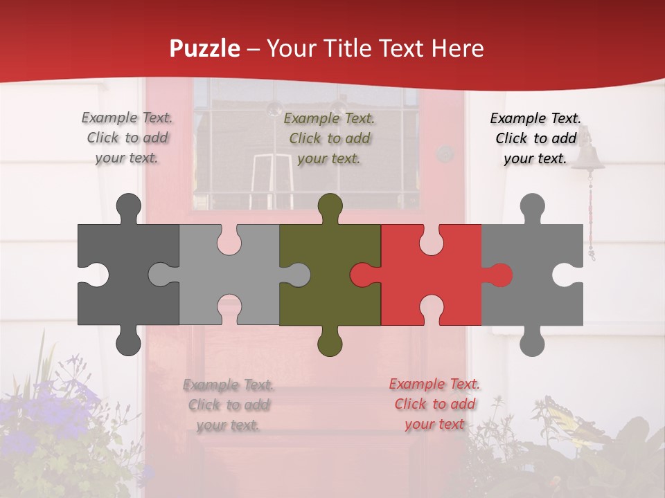 Residential Structure Decor Design PowerPoint Template