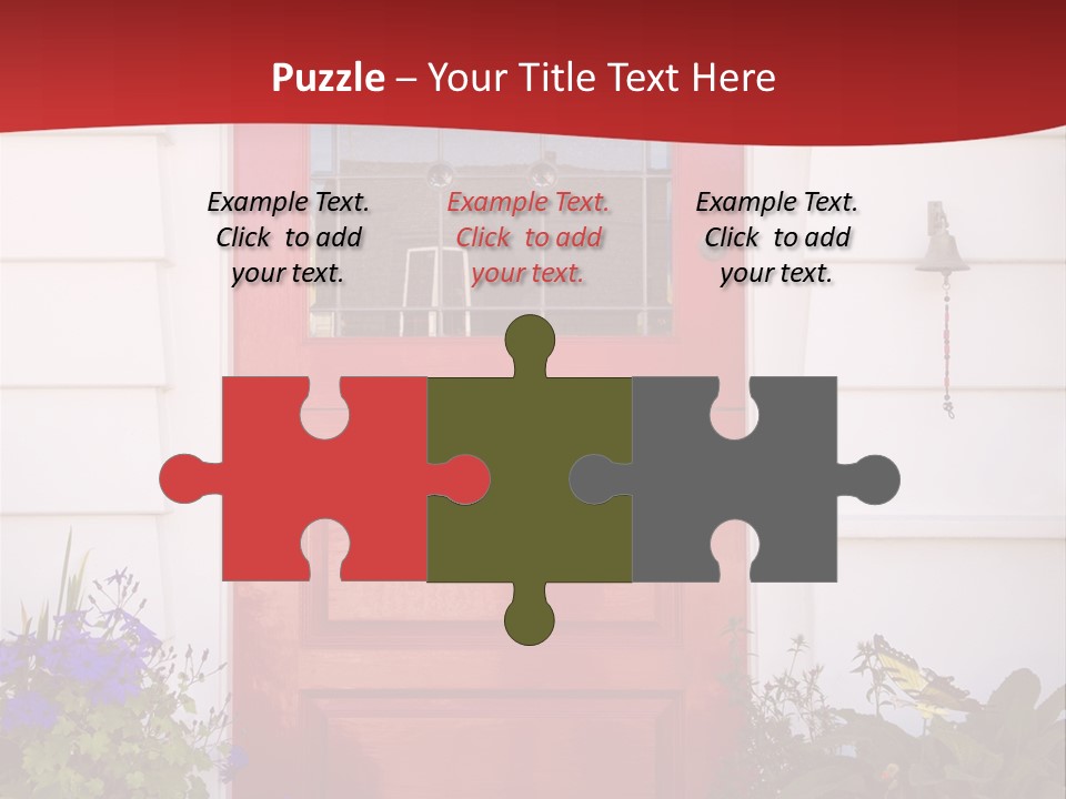 Residential Structure Decor Design PowerPoint Template