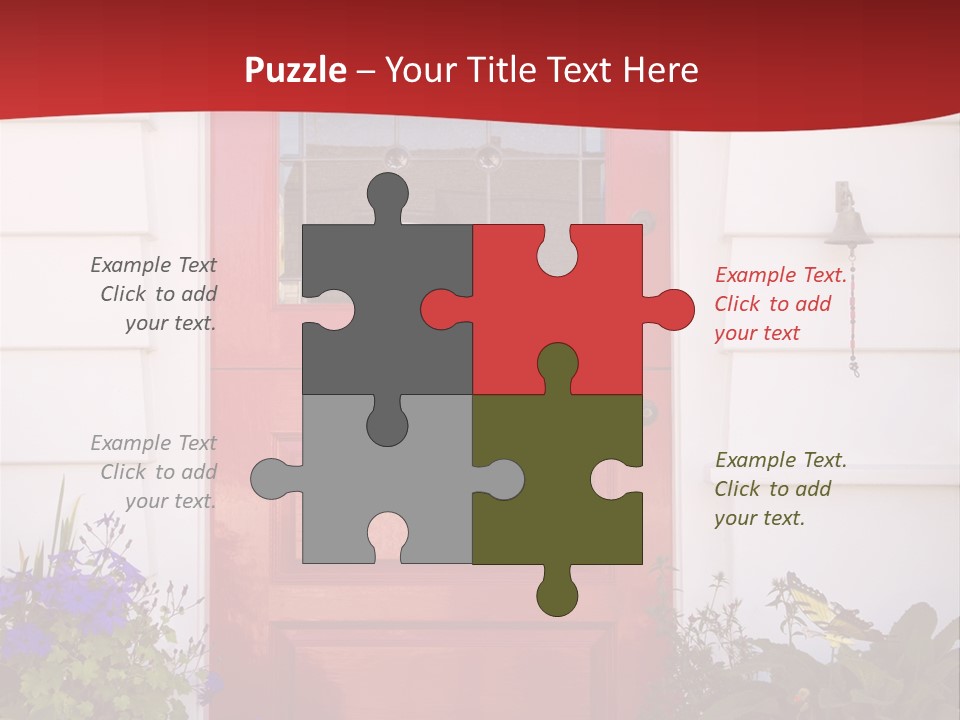 Residential Structure Decor Design PowerPoint Template