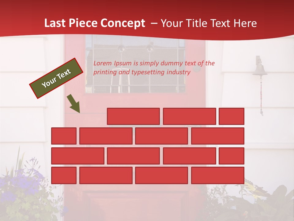 Residential Structure Decor Design PowerPoint Template