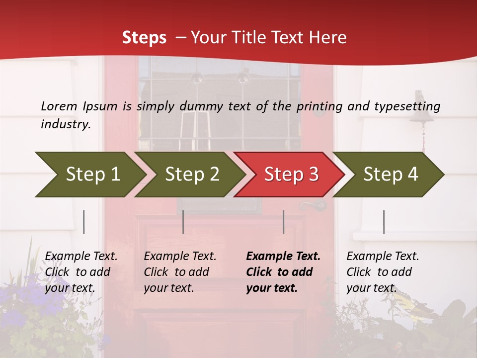 Residential Structure Decor Design PowerPoint Template