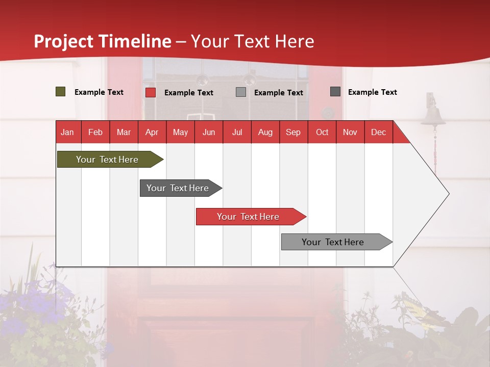 Residential Structure Decor Design PowerPoint Template