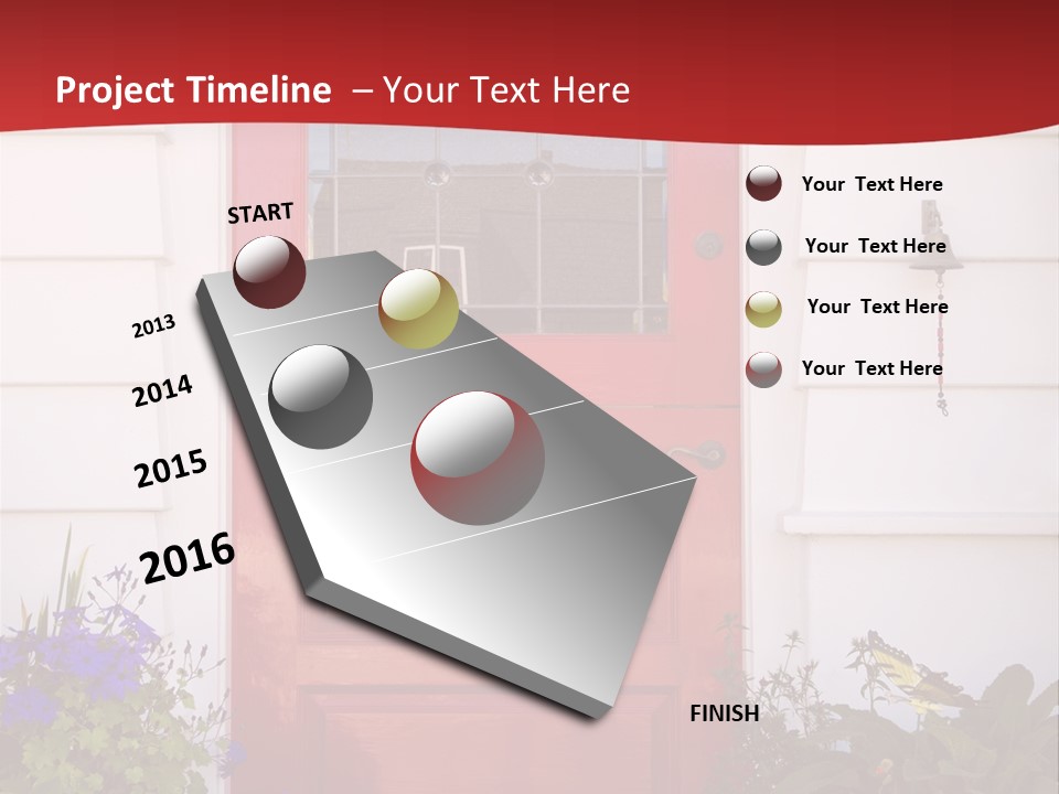 Residential Structure Decor Design PowerPoint Template