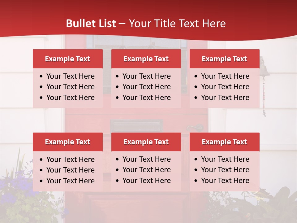 Residential Structure Decor Design PowerPoint Template