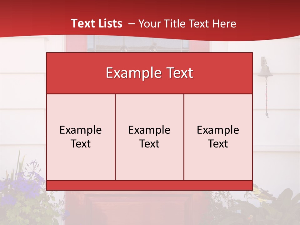 Residential Structure Decor Design PowerPoint Template