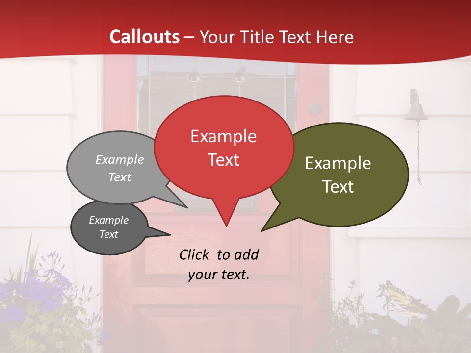Residential Structure Decor Design PowerPoint Template