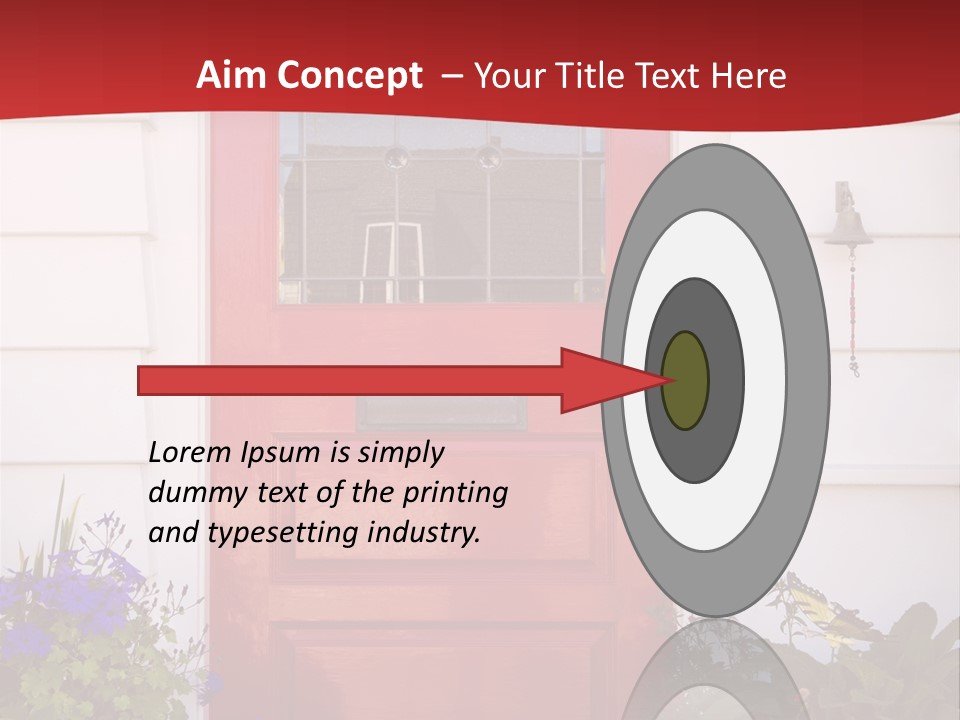 Residential Structure Decor Design PowerPoint Template