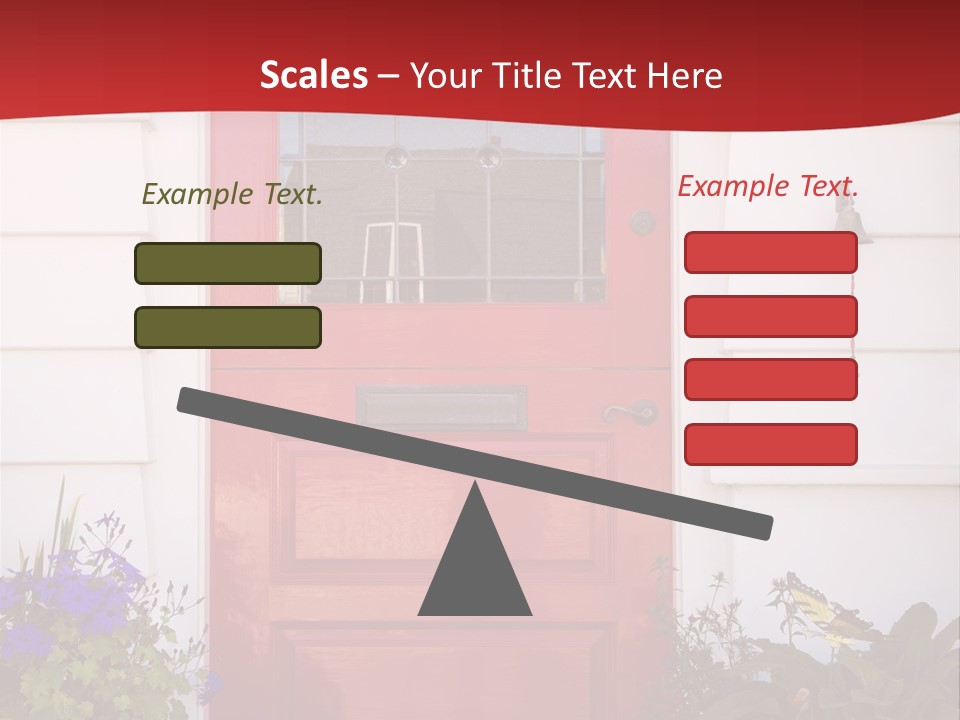 Residential Structure Decor Design PowerPoint Template