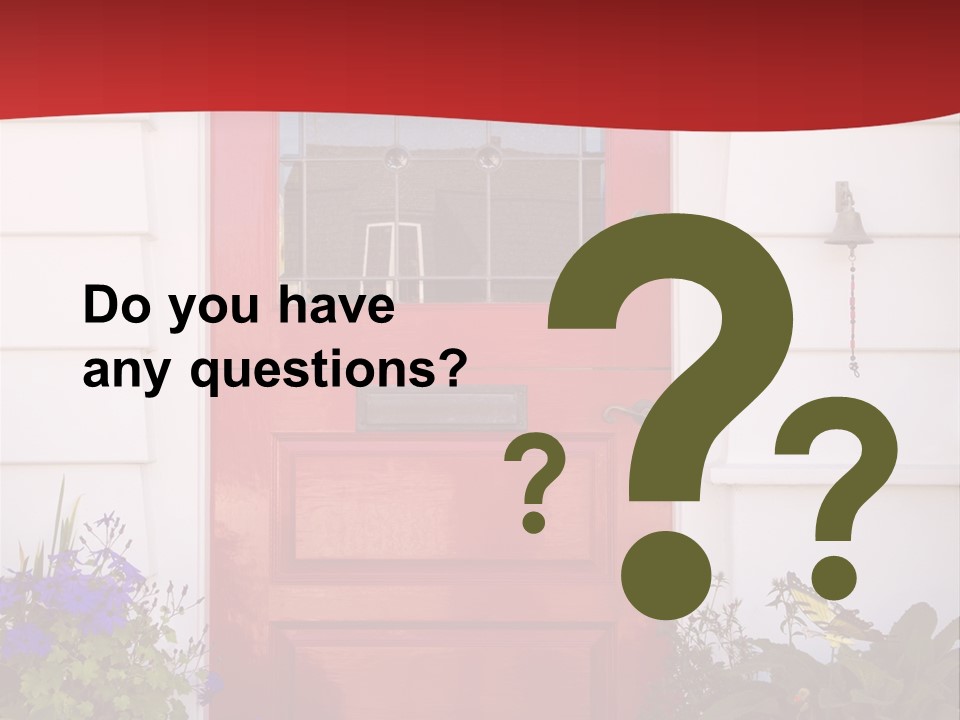 Residential Structure Decor Design PowerPoint Template