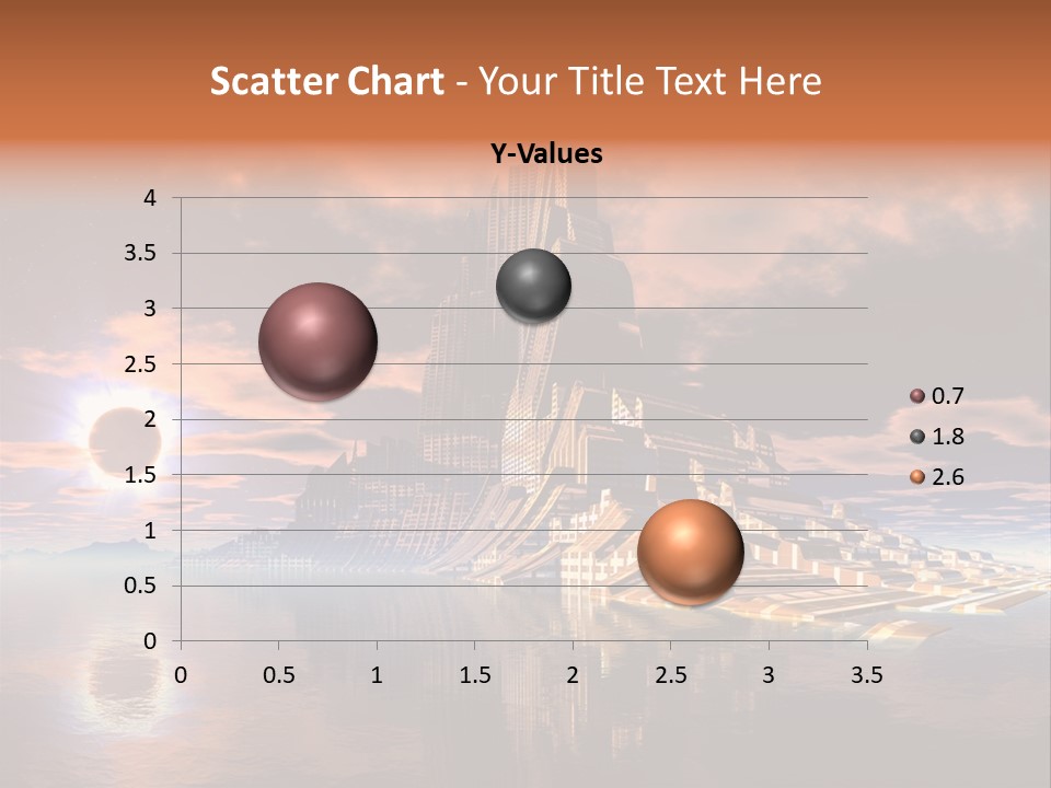 Illustration World Rise PowerPoint Template